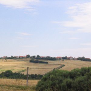 Vue d'ensemble sur le village de Lachamp-Raphaël